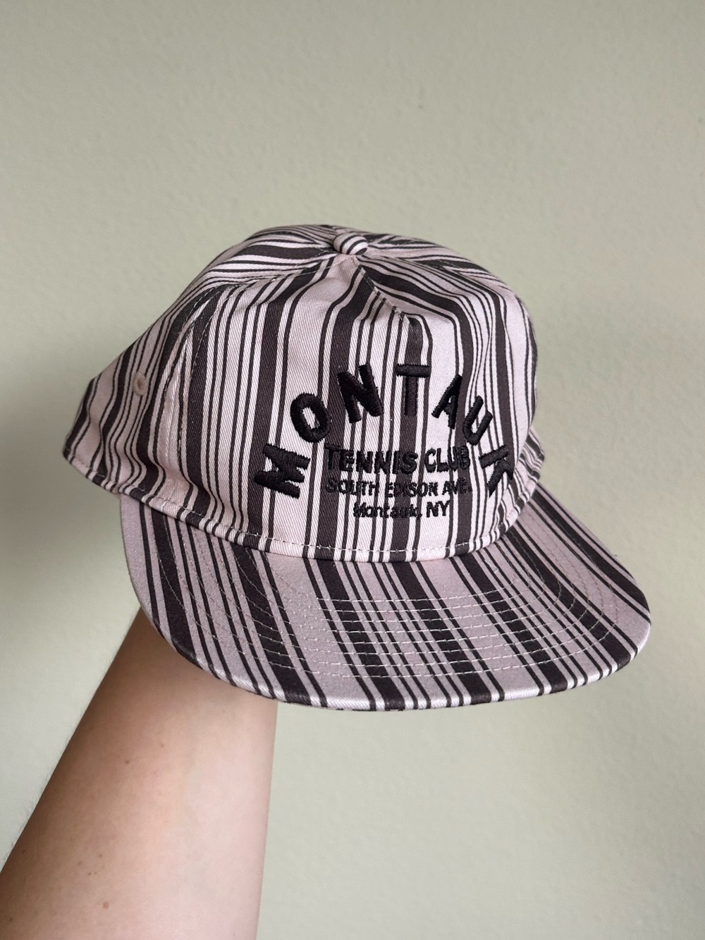 Anthropologie Coney Island Picnic Montauk SnapBack Hat